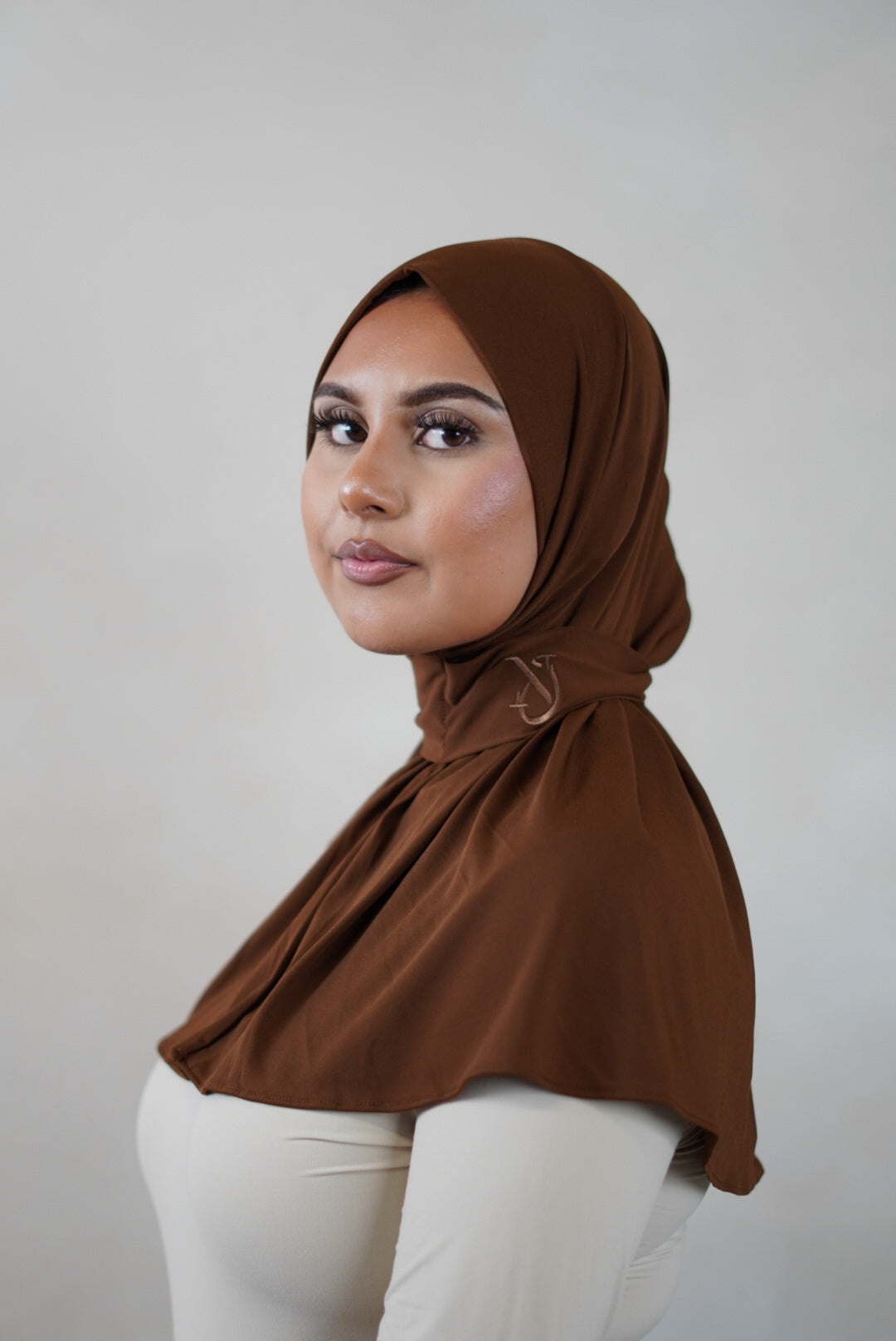 Instant Hijab – Chocolate Brown
