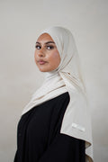 Premium Jersey Hijab - Semame Beige