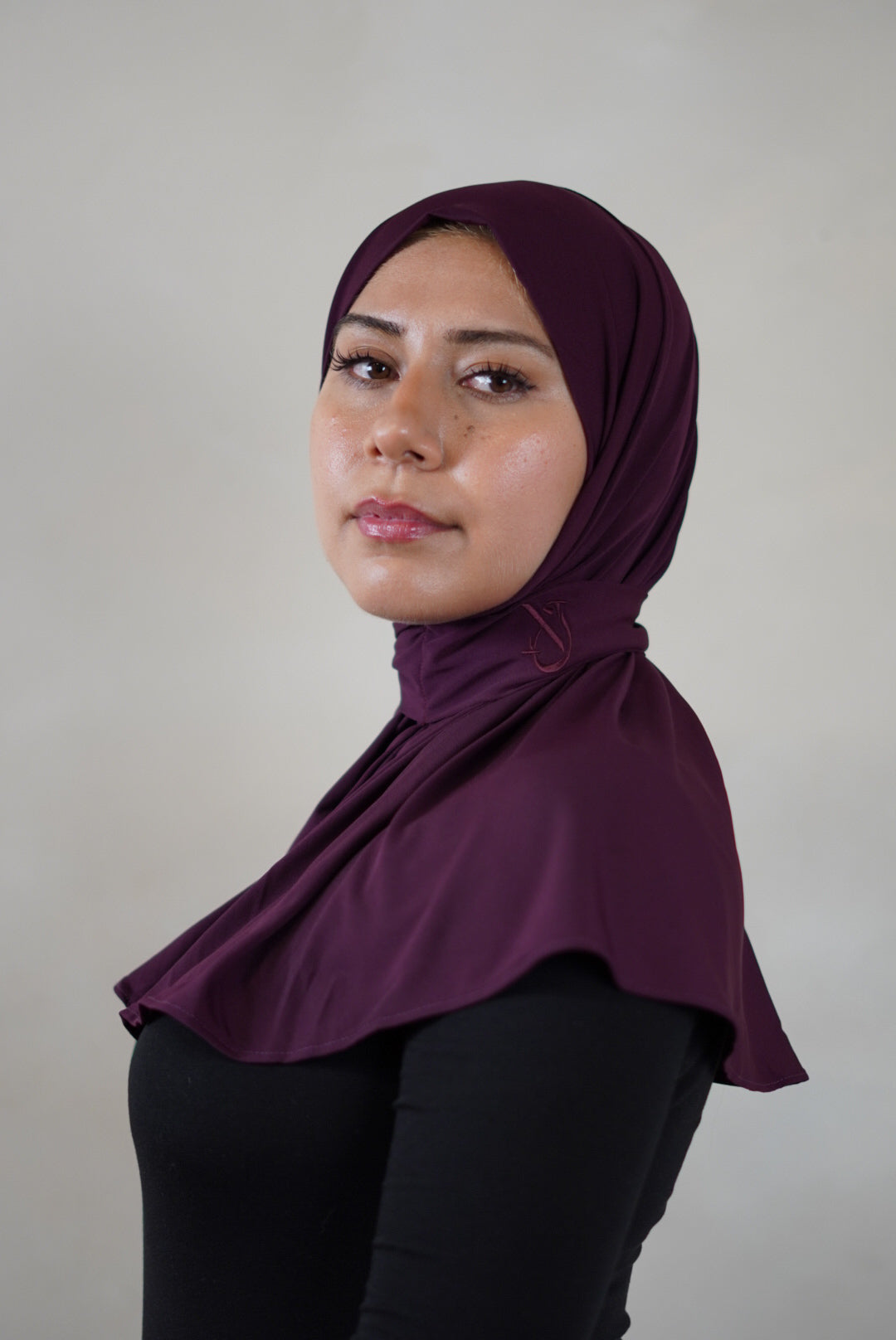 Instant Hijab – Plum