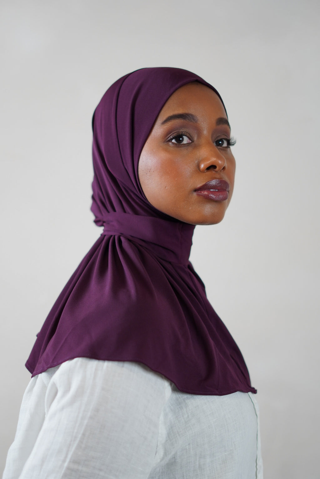 Instant Hijab – Plum