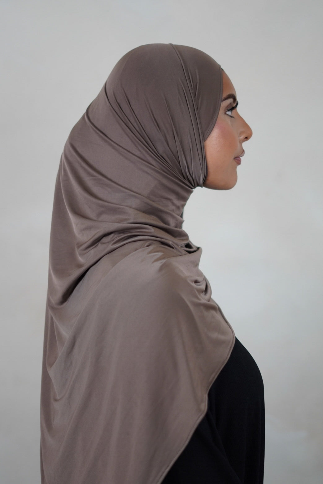 Liquid Jersey Hijab – Cinnamon