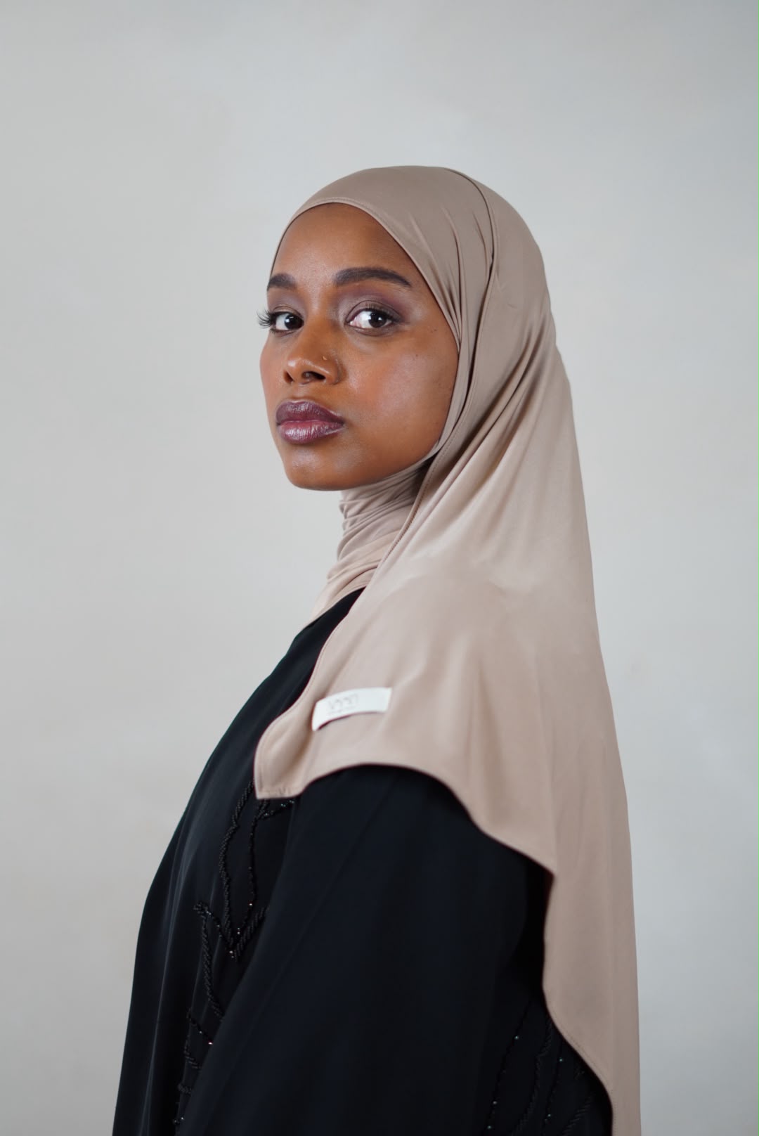Premium Jersey Hijab - Toast
