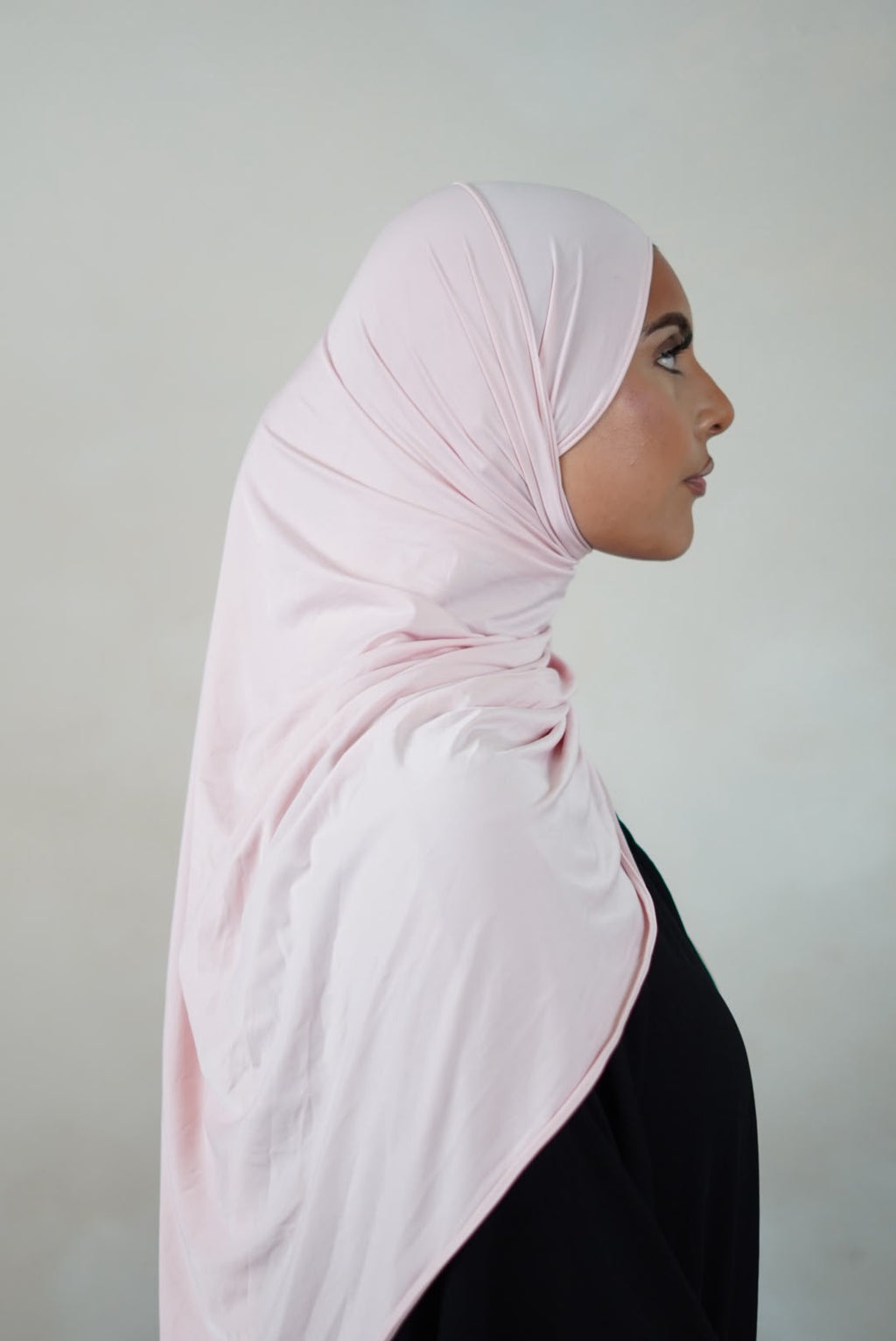 Liquid Jersey Hijab – Marshmallow Pink