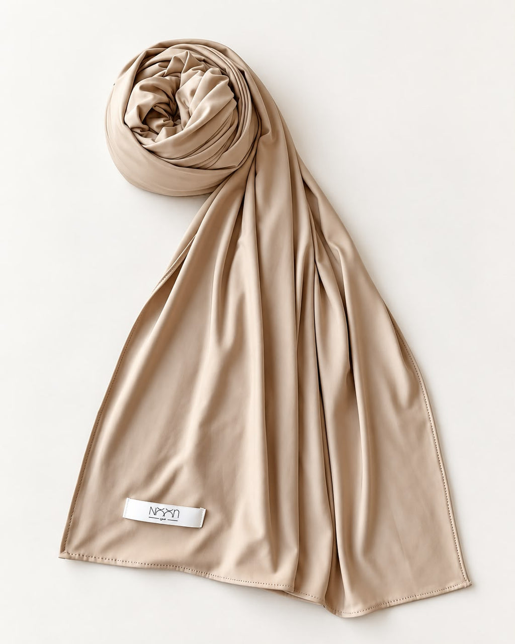 Liquid Jersey Hijab – Tan