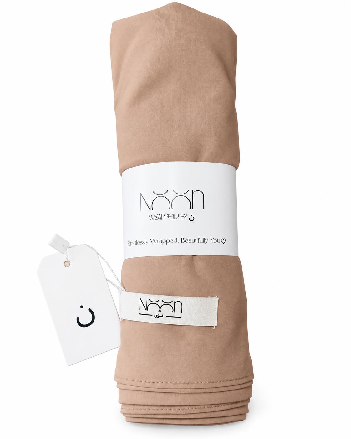 Liquid Jersey Hijab – Tan